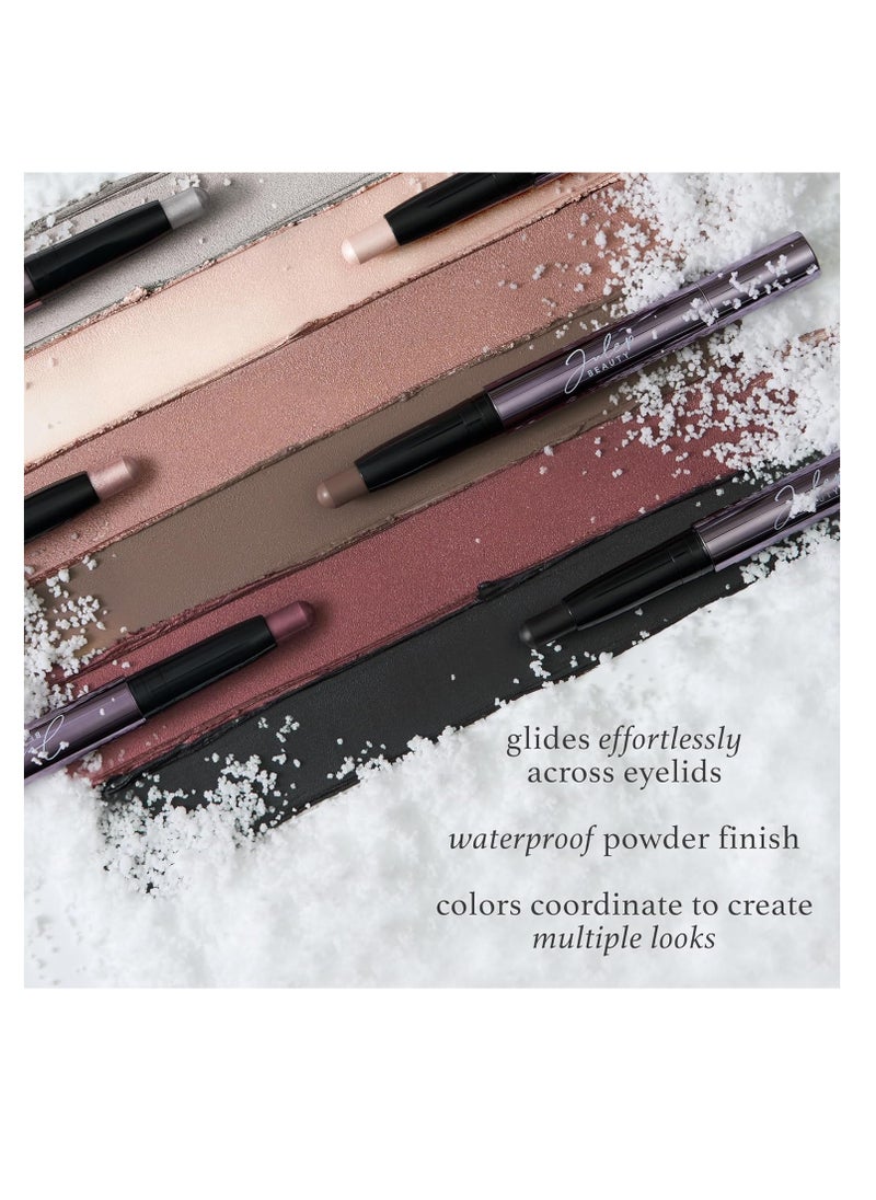 Julep - Julep Eyeshadow 101 Palette-Style Crème-to-Powder Waterproof Eyeshadow Sticks – Moonlight – Long-Lasting, Crease-Proof, 6 Piece Eyeshadow Set with Built-in Smudger - Image 1