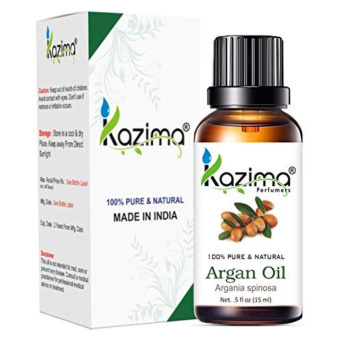 KAZIMA Argan Moroccan Cold Pressed Carrier Oil for Skin, Hair, Acne and Body Massage, 15 ml (Pack of 2) - Image 2