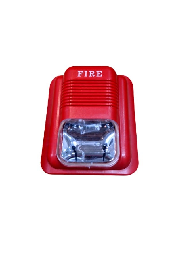 conventional fire alarm siren with flasher medium - Image 1