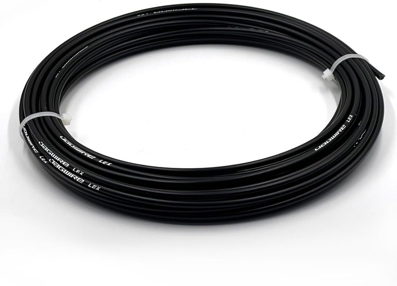 Farbetter Lined Bicycle Bike Derailleur/Shift Cable Housing, 4mm x 50ft, Including 50 PCS Cable End Caps Kit, The Most Trusted DIY Set for SRAM/Shimano Mountain Bike Road Bike (Black) - Image 2