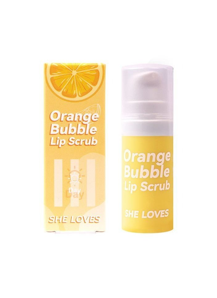 Sheloves Orange Bubble Lip Scrub  - Image 1