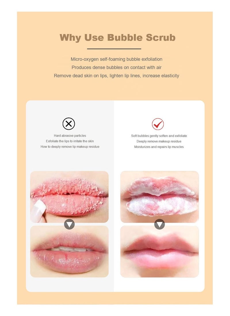 Sheloves Orange Bubble Lip Scrub  - Image 5