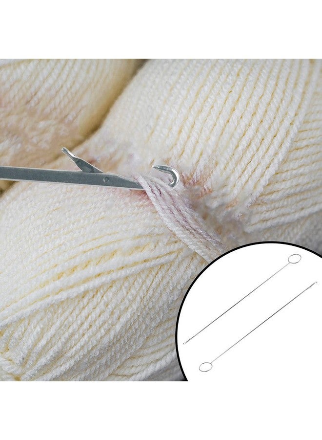 yuntop 4 Pcs Sewing Loop Turner Hook Needle Hook With Latch Tongue Crochet Tool For Fabric Belts Strips Tube Straps Diy Accessories  - Image 5
