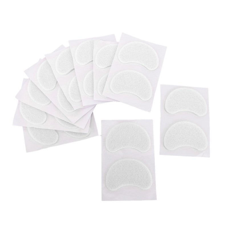 Felt Forefoot Pads 20PCS White 7.5x4.2cm Reduce Rubbing Prevent Calluses for Running Walking Dancing Sports - Adhesive Foot Guard for Men Women All Shoes - Image 1
