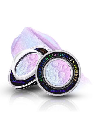 Chameleon Face Highlighter Palette, Multichrome Glitter Shimmer Highlighter Makeup, Holographic Sparkle Color Shifting Inner Corner Eye Highlighter Illuminator, Silky Creamy Mineral Eyeshadow2 - pzsku/ZA3A8311D5775E49FD44AZ/45/_/1734437527/d0a41016-cfe6-413e-bfb2-43e6e1515d3e