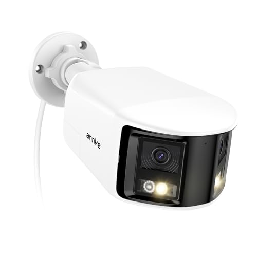ANNKE FCD800 4K 8MP Dual Lens PoE Security Camera, 180°Panoramic View, Smart Dual Light Color Night Vision, Two-Way Audio, Light&Sound Alarm, AI Human/Vehicle Motion Detection, IP67 Weatherproof - Image 1