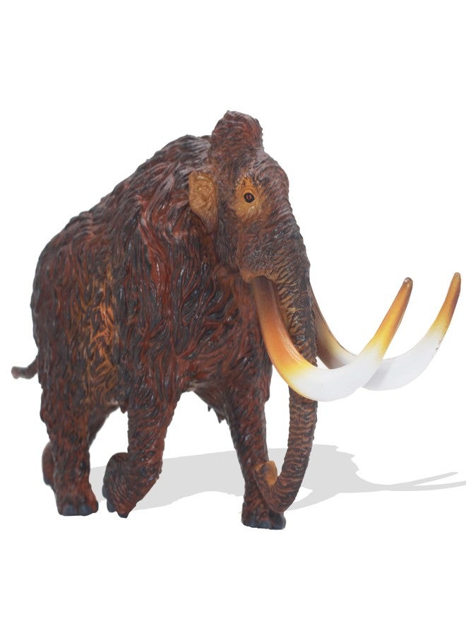 Higherbros Prehistoric Animal Figure Mammoth - 9 Inch Realistic PVC Toy, Educational Ancient Wildlife Collectible Model - Image 3