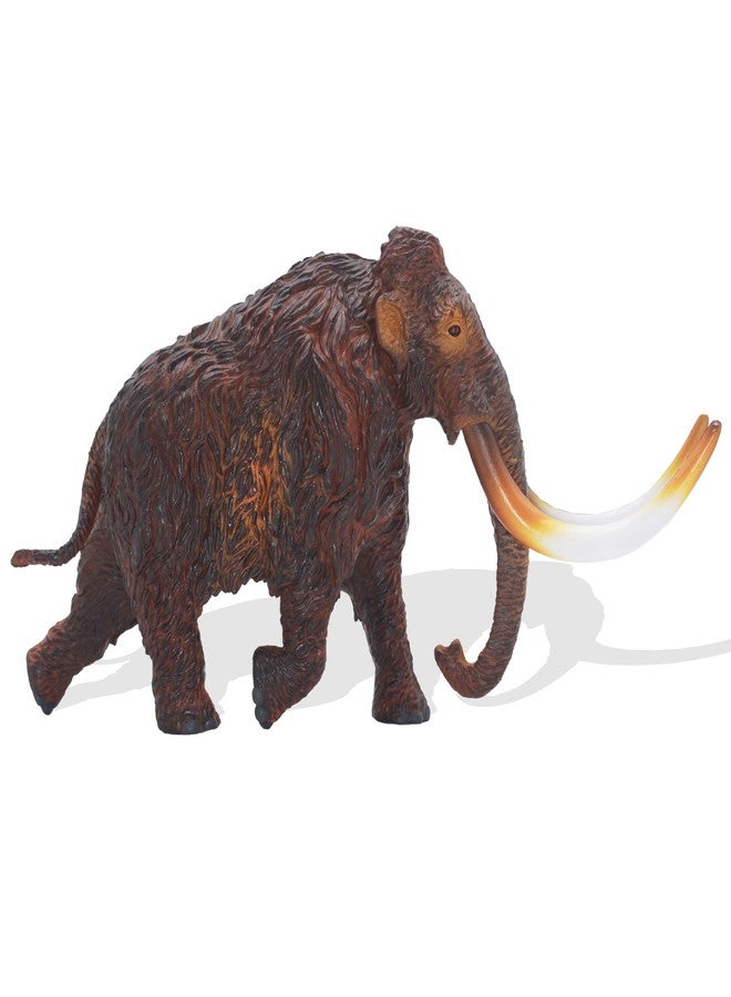 Higherbros Prehistoric Animal Figure Mammoth - 9 Inch Realistic PVC Toy, Educational Ancient Wildlife Collectible Model - Image 2
