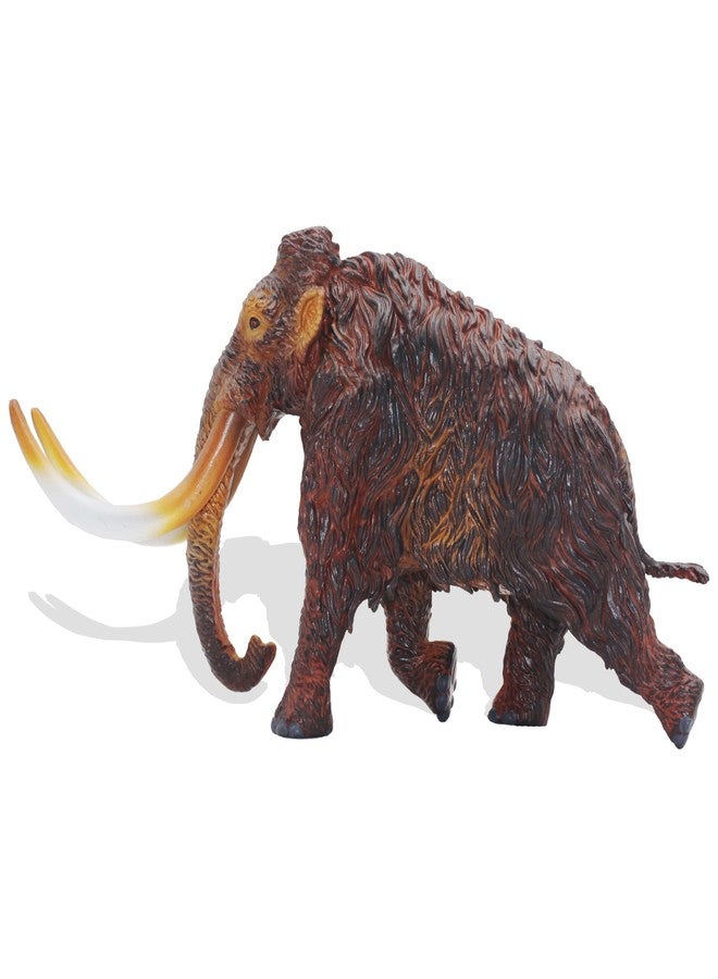 Higherbros Prehistoric Animal Figure Mammoth - 9 Inch Realistic PVC Toy, Educational Ancient Wildlife Collectible Model - Image 1
