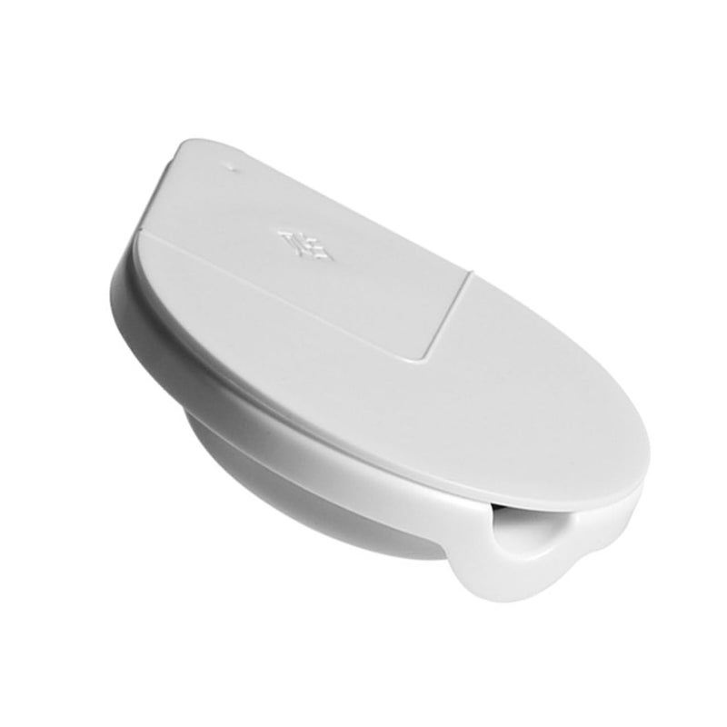 Rotatable Self Adhesive Hidden Ashtray Stainless Steel Windproof Cover Indoor Desk Use - Image 2