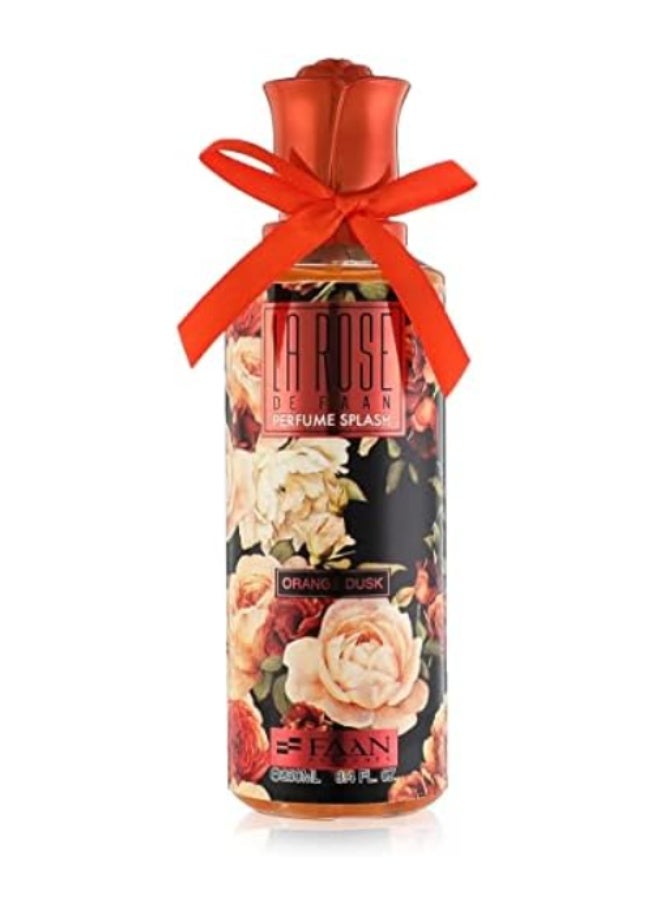 LA Rose DE FAAN perfume spray for Women 200ml-Orange Dusk