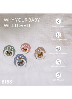 BIBS عبوة من 2 أحمر خدود بوهيم لاتكس S1 توهج وفانيليا جلو  - Image 5