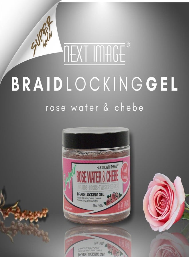 NEXT IMAGE - Braid Locking Gel Super Hold [Rose Water] - Image 2