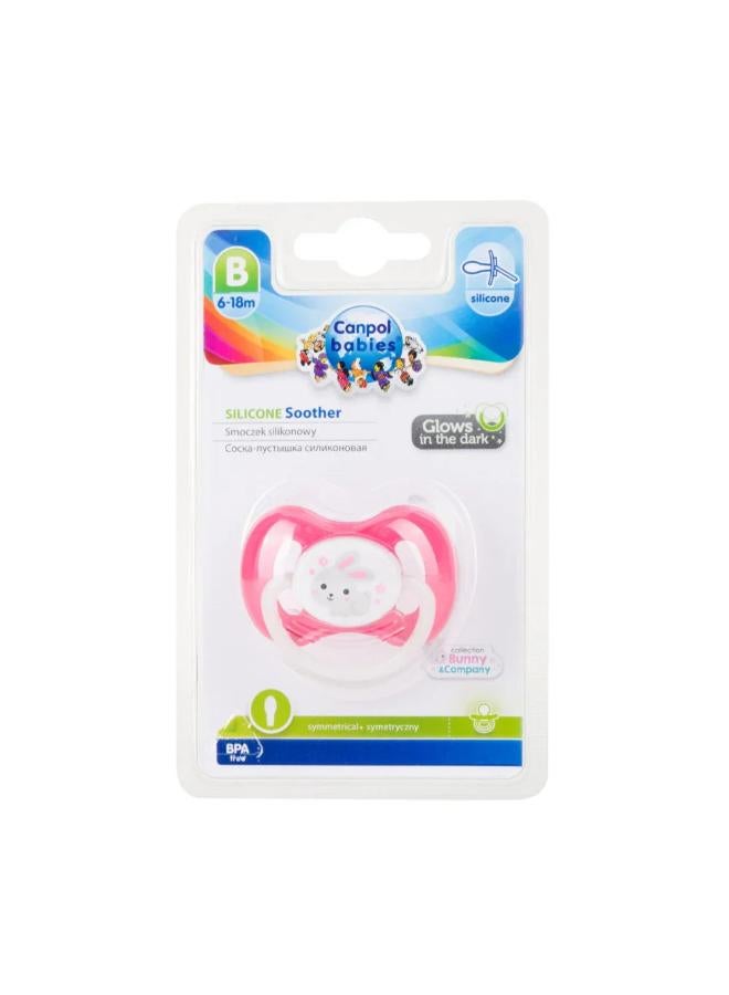 Canpol Babies Silicone Orthodontic Soother 6-18m - Image 1
