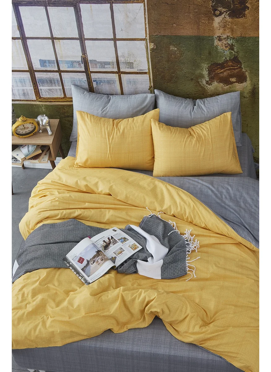 Bonjardin Home Cotton Reversible Double Duvet Cover Set