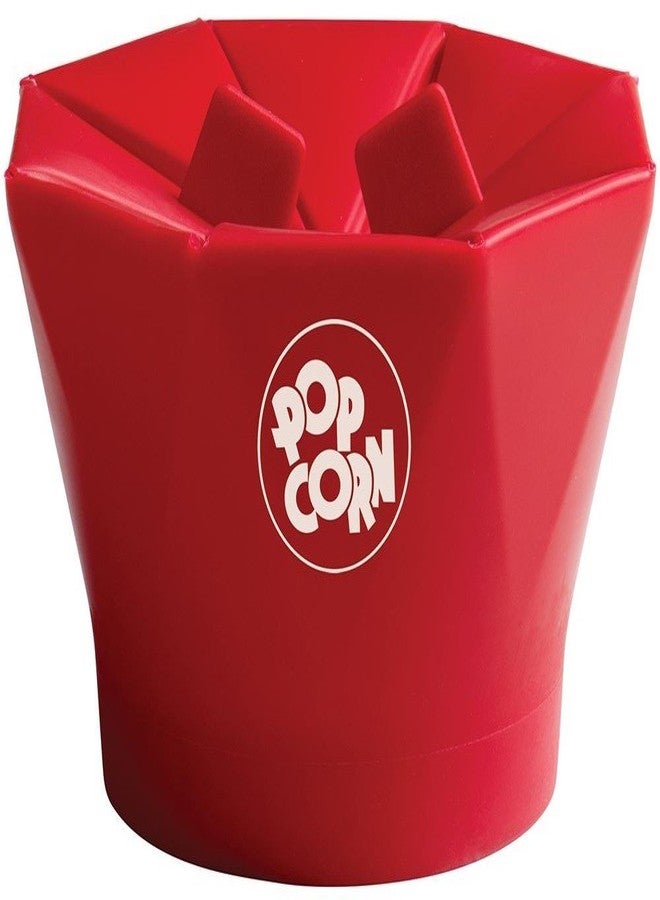 Chef'n PopTop Microwave Popcorn Popper (Cherry) - Image 1