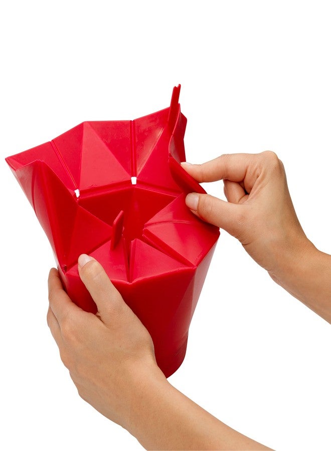 Chef'n PopTop Microwave Popcorn Popper (Cherry) - Image 5