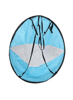 Thoraya 108cm Durable Portable Folding Downwind Wind Paddle Board Kayak Sail Sailboat for Kayak Canoe BoatLake Blue  - Image 3
