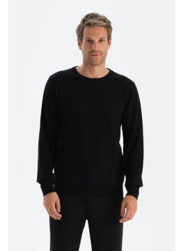 dagi Black Men's Cashmere Blend Bis Collar Sweater  - Image 1