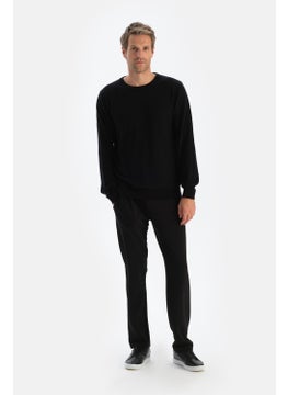 dagi Black Men's Cashmere Blend Bis Collar Sweater  - Image 2