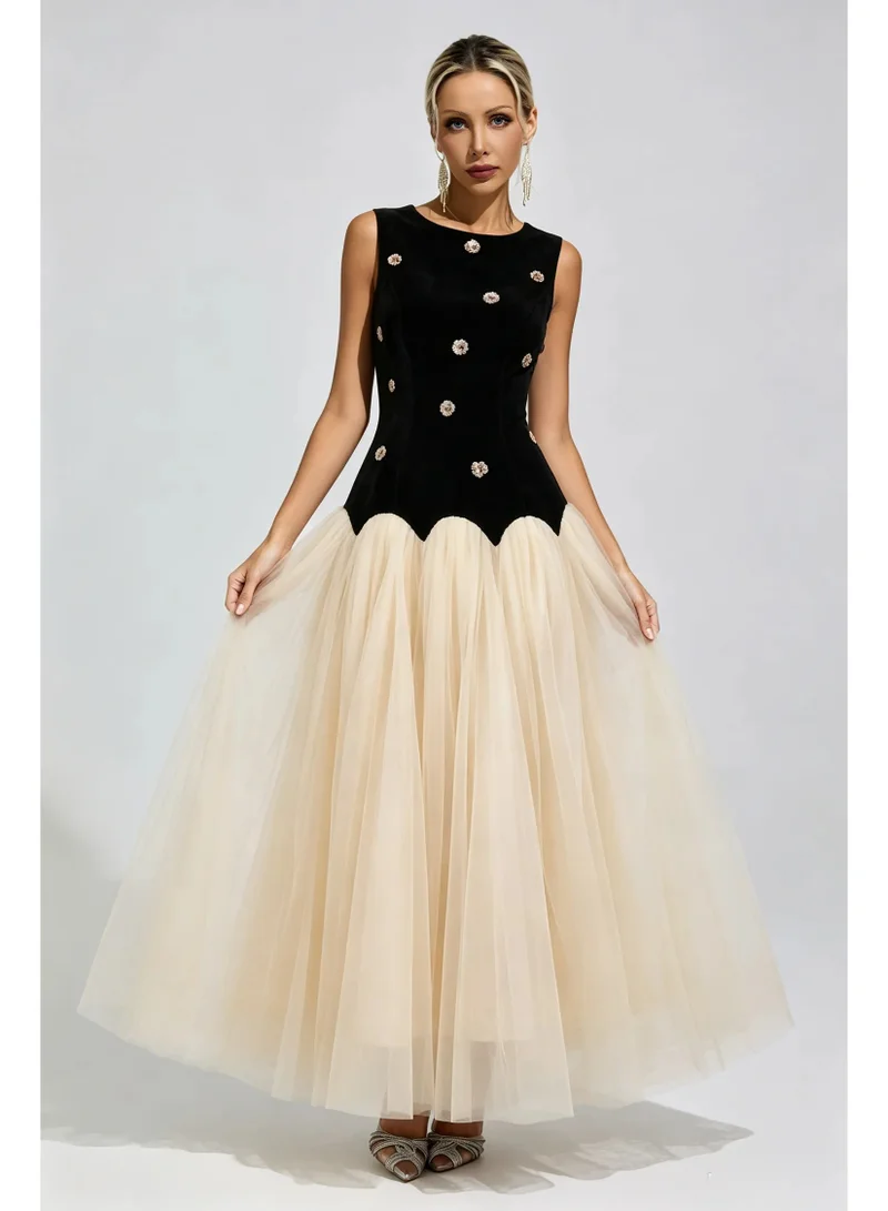 Catchall Vienna Mesh Maxi Dress
