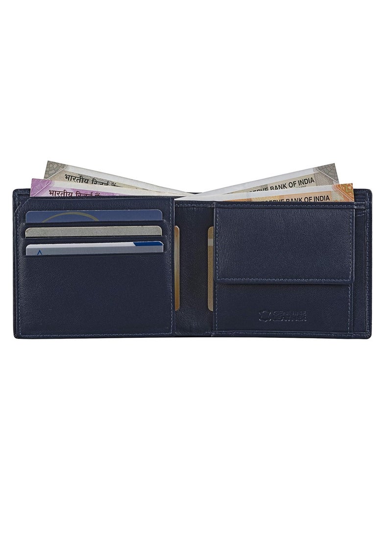 الغابة الحضرية مجموعة هدايا شيرلوك من أوربان فورست، محفظة جلدية زرقاء، سلسلة مفاتيح وقلم للرجال - Image 3