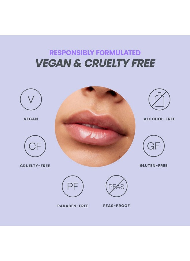 Wonderskin - Lip Oil Lip Rehab Serum Oil Hydrating And Moisturizing Clear Lip Oil For Dry Lips Natural Vegan And Nonsticky Lip Gloss Oil - Image 1