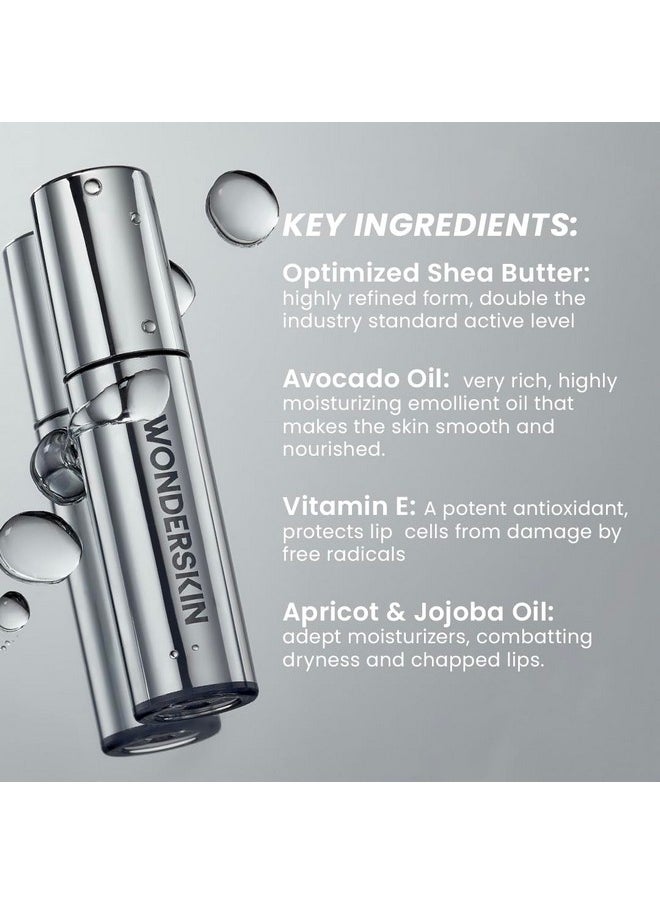 Wonderskin - Lip Oil Lip Rehab Serum Oil Hydrating And Moisturizing Clear Lip Oil For Dry Lips Natural Vegan And Nonsticky Lip Gloss Oil - Image 1