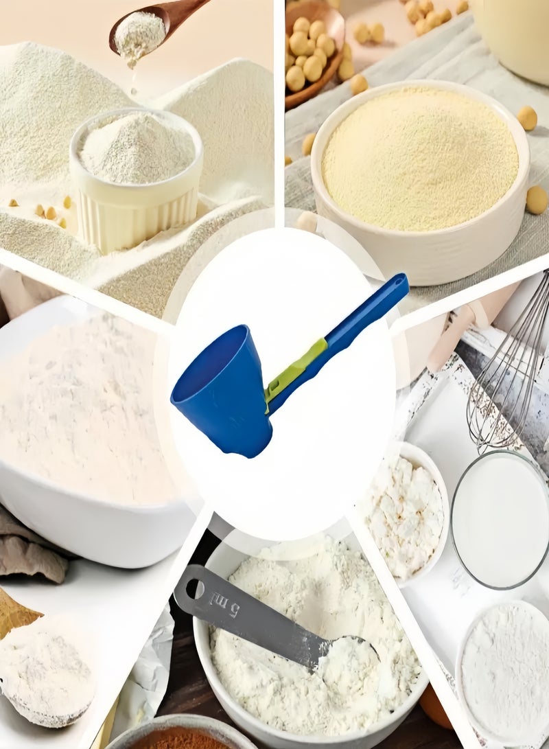 KEVIN Protein Powder Sliding Spoon with Egg Yolk Separator Funnel Leak-Proof Coffee and Baby Milk Powder Scoop for Daily Use and Outdoor Activities - Image 3