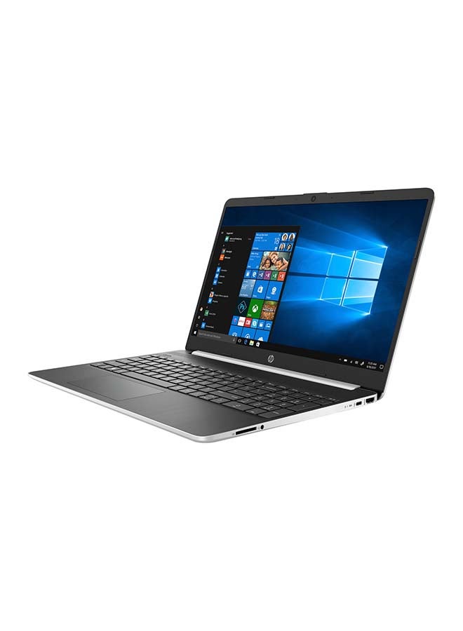 HP نوت بوك 15 بشاشة مقاس 15.6 بوصة بدقة عالية الوضوح، معالج كور i5، ذاكرة رام سعة 8 جيجابايت، محرك أقراص SSD سعة 256 جيجابايت، بطاقة رسومات إنتل بدقة فائقة الوضوح فضي - Image 4