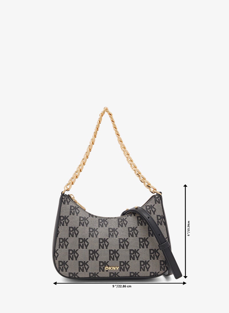 DKNY Jenna Demi Shoulder Bag - Image 5