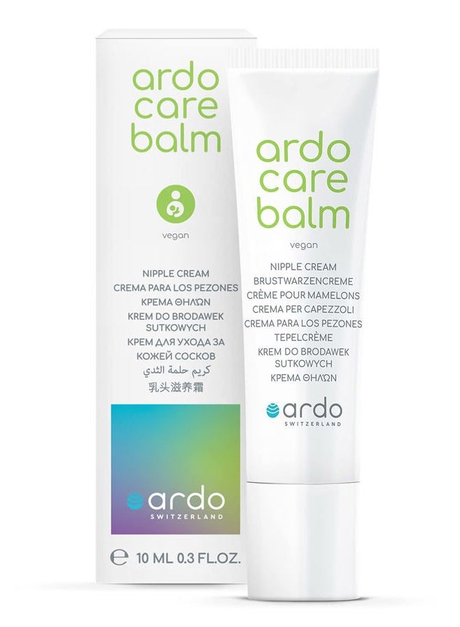 Ardo Care Vegan Balm (10ml/0.3 fl.oz) for Breastfeeding Moms, Lanolin-Free, Provides Quick, Soothing Relief for Sore, Irritated , No Animal Testing, Made in Europe - Image 1