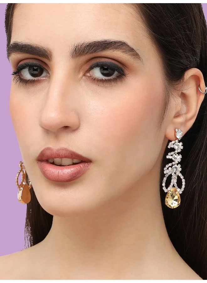 SOHI Party Artificial Drop Earring Jewellery