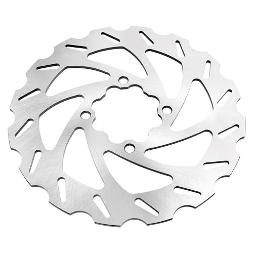 OTINUBEE Rear Brake Disc Rotor ATV 220mm Fit for YAMAHA BANSHEE 350 1987-2006, BLASTER 200 1988-2006, WARRIOR & WOLVERINE 350 1995-2005, Raptor 660R 2001-200, 2XJ-25831-50-00 2GU-25831-51-00 - Image 1