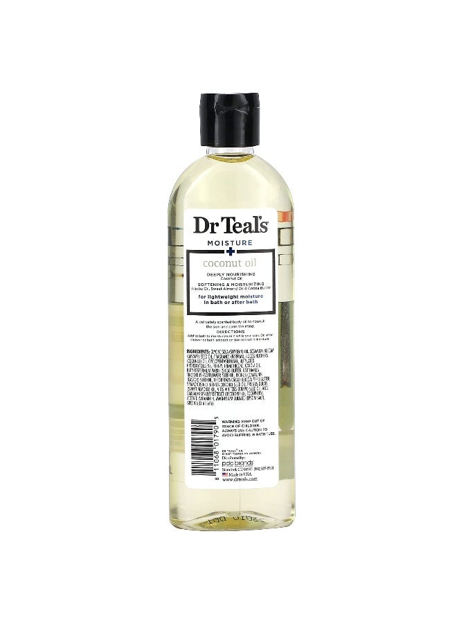 Dr. Teals Dr. Teal's, Moisturizing Bath & Body Oil, Coconut Oil, 8.8 fl oz (260 ml)  - Image 2