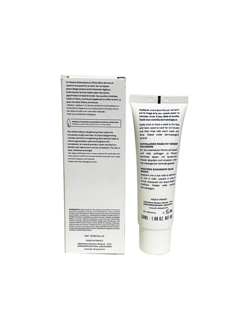 Dr. Renaud White Mulberry Brightening Cream Mask 50ml - Image 2