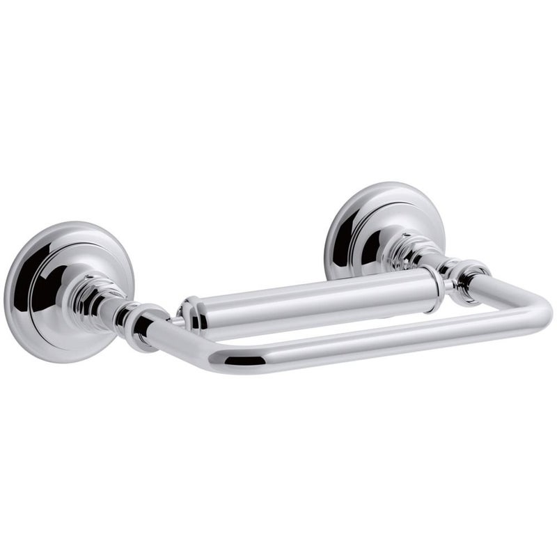 KOHLER K72573CP Artifacts Pivoting Toilet Tissue Holder Polished Chrome