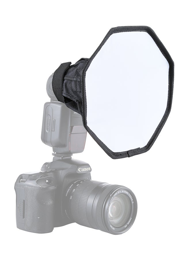 اليشمك مصباح فلاش سوفت بوكس مشتت لضوء قابل للطي أسود/ أبيض - Image 4