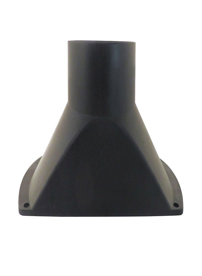 Taytools 9.5" x 4.5" x 3.5" Deep ABS Plastic Dust Hood with 4" OD Opening for Dust Collector Systems 73478 - Image 4