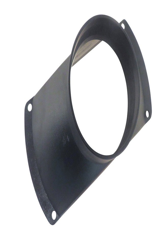 Taytools 9.5" x 4.5" x 3.5" Deep ABS Plastic Dust Hood with 4" OD Opening for Dust Collector Systems 73478 - Image 5