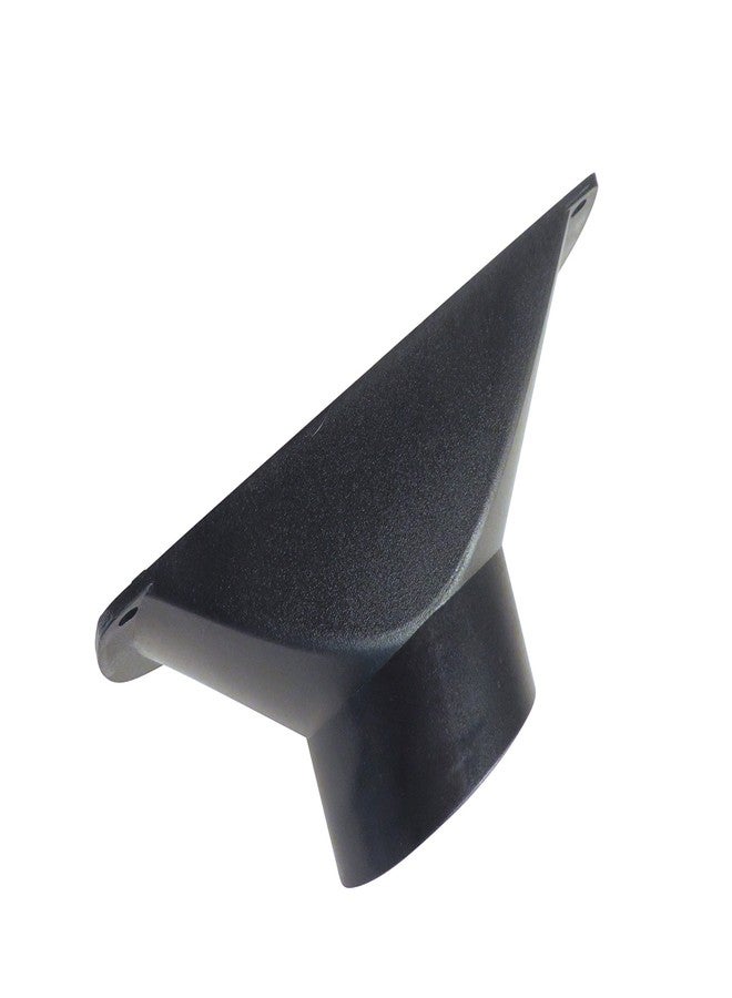 Taytools 9.5" x 4.5" x 3.5" Deep ABS Plastic Dust Hood with 4" OD Opening for Dust Collector Systems 73478 - Image 2