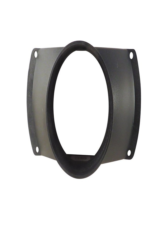 Taytools 9.5" x 4.5" x 3.5" Deep ABS Plastic Dust Hood with 4" OD Opening for Dust Collector Systems 73478 - Image 3