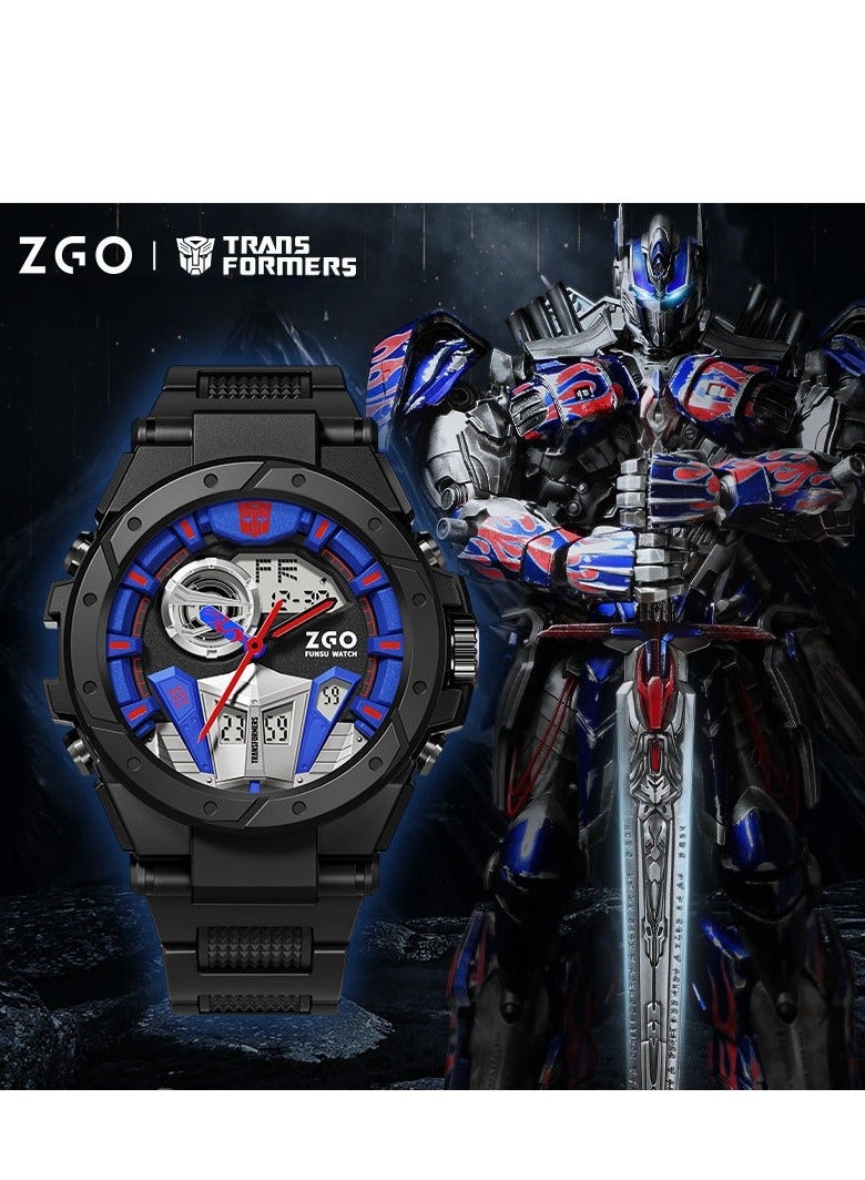 ZGO Co Branded Student Gift Waterproof Night Light Multifunctional Sports Electronic Watch - Image 3