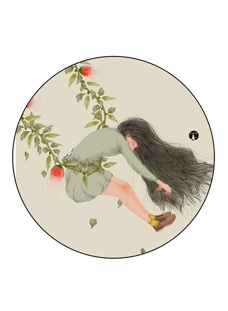 RKN Girl Printed Mouse Pad Multicolour