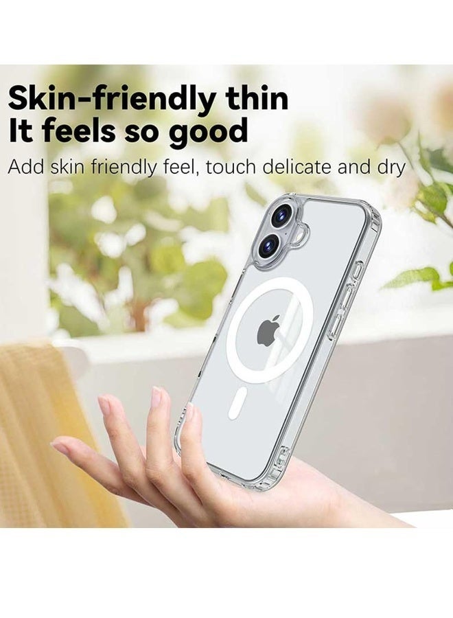 LEDIN Magnetic Clear Case for iPhone 16 Compatible with MagSafe, Military-Grade Protection, Phone Bumper - Image 5