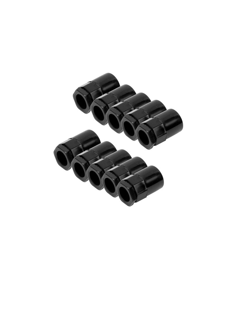 PVC Electrical Conduit Pipe & Fittings for Indoor and Outdoor Electrical Wiring and Cabling (Pack of 10) (20mm, Adapter)  - Image 1