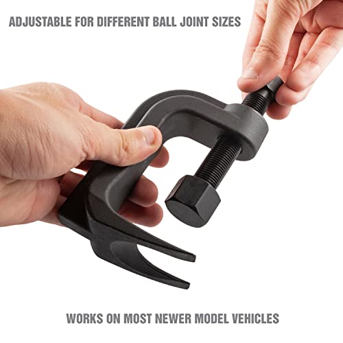 OEMTOOLS 25112 Ball Joint Separator, Adjustable Ball Joint Separator Tool for Various Sizes, Ball Joint Removal Tool for Trucks, Cars, and SUVs, Front End Kit Works with 3/4" Socket or Wrench - Image 3