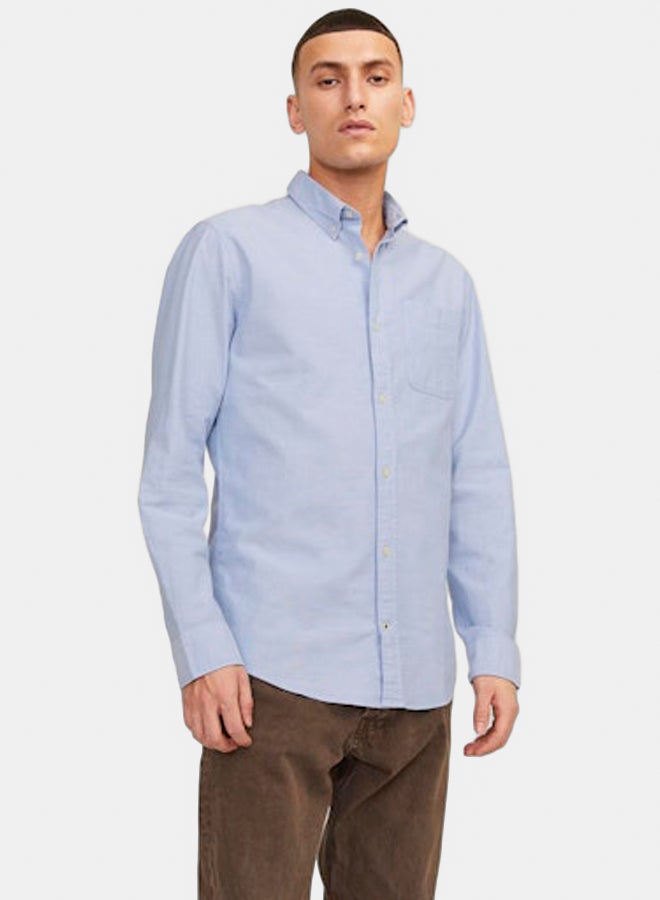JACK & JONES JACK & JONES Mens Oxford Longsleeve Shirt  - Image 2