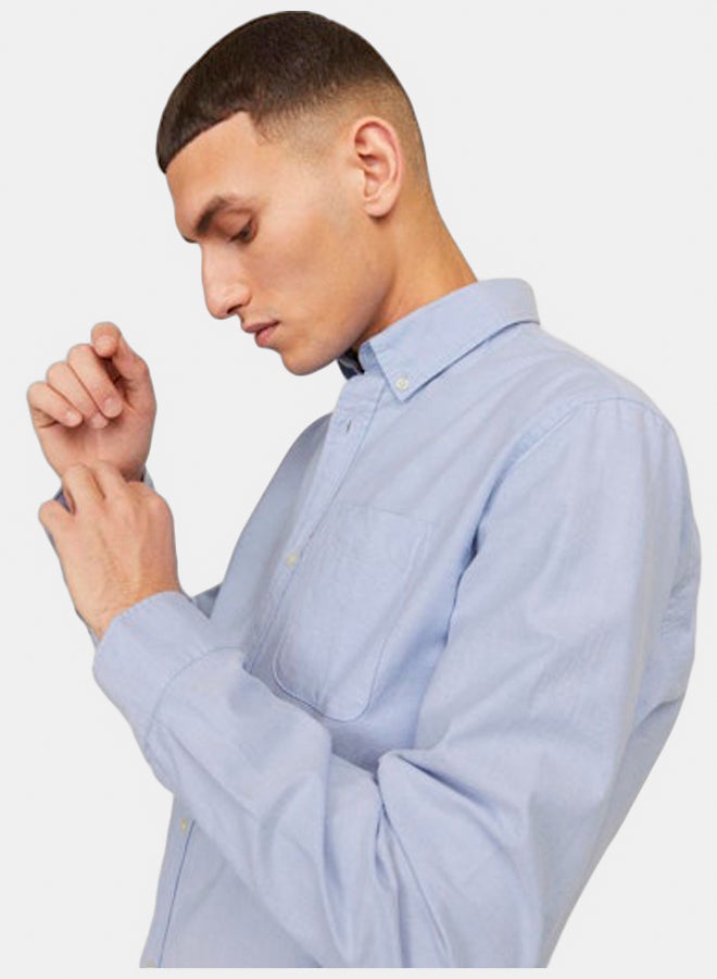 JACK & JONES JACK & JONES Mens Oxford Longsleeve Shirt  - Image 3