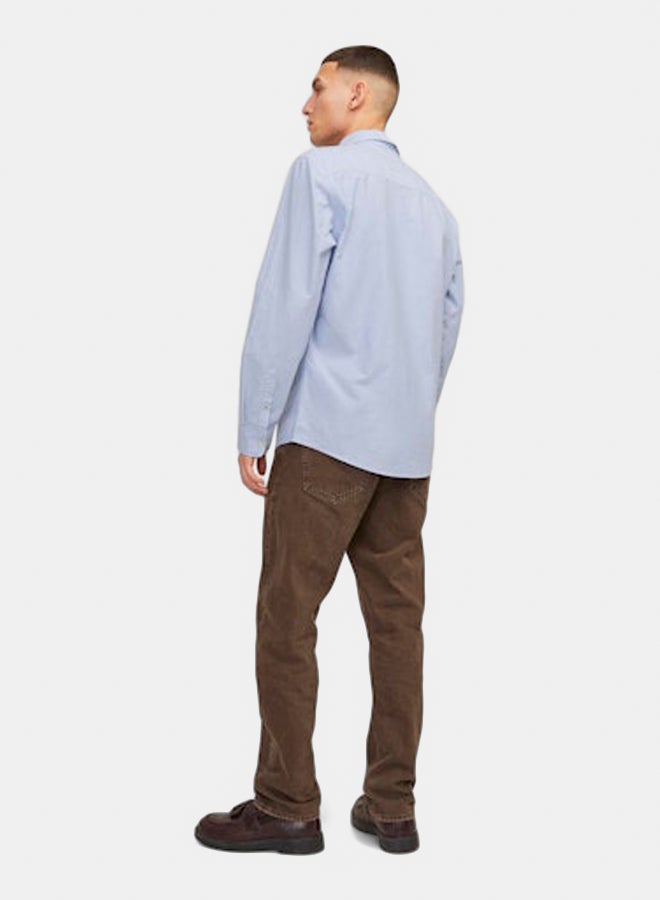 JACK & JONES JACK & JONES Mens Oxford Longsleeve Shirt  - Image 4